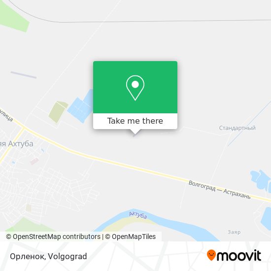 Орленок map
