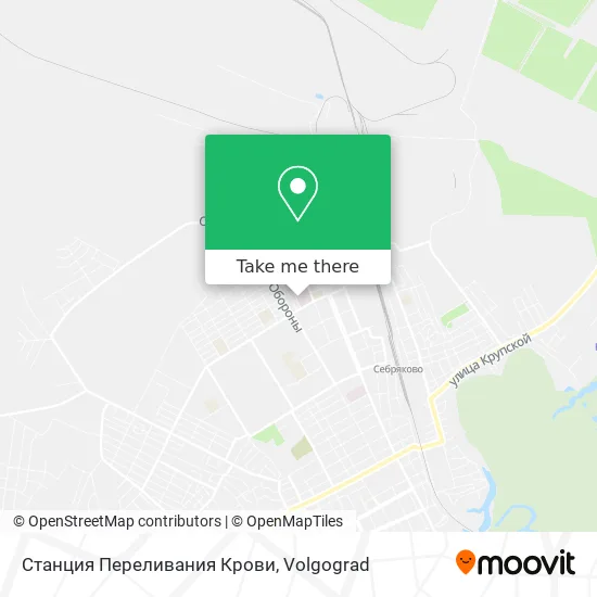 Станция Переливания Крови map