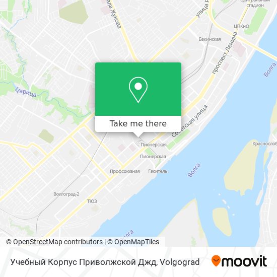 Учебный Корпус Приволжской Джд map