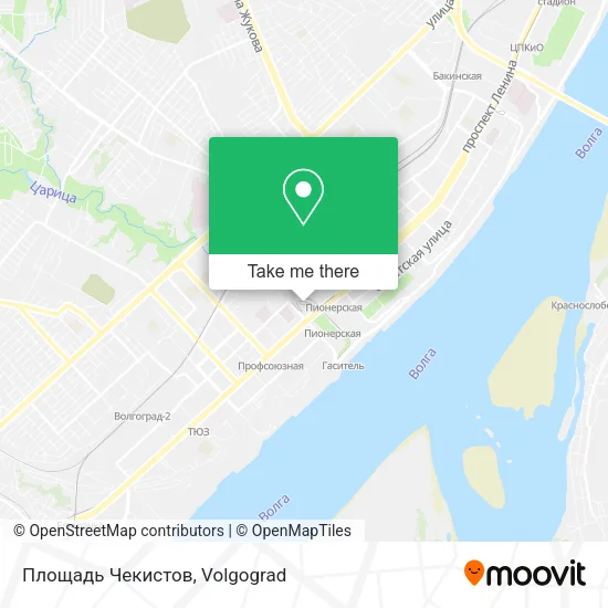 Площадь Чекистов map