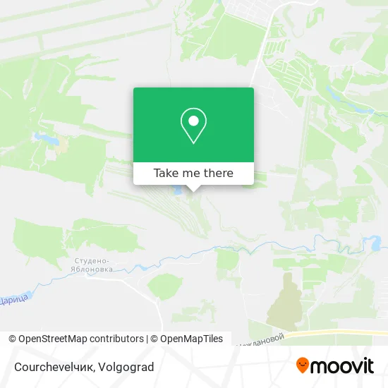 Courсhevelчик map