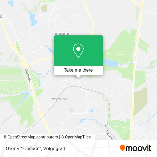 Отель ""София"" map
