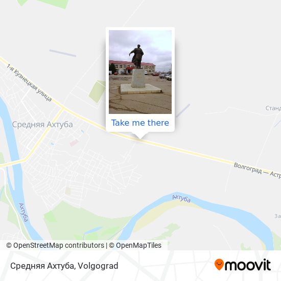 Средняя Ахтуба map