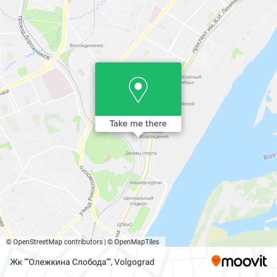 Жк ""Олежкина Слобода"" map