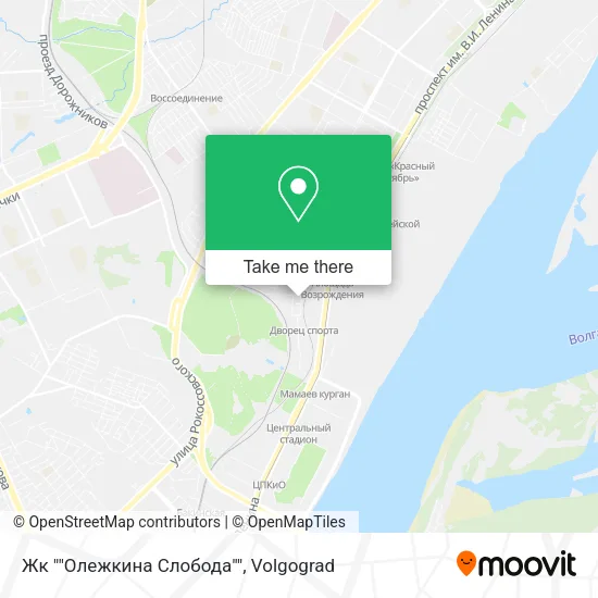 Жк ""Олежкина Слобода"" map