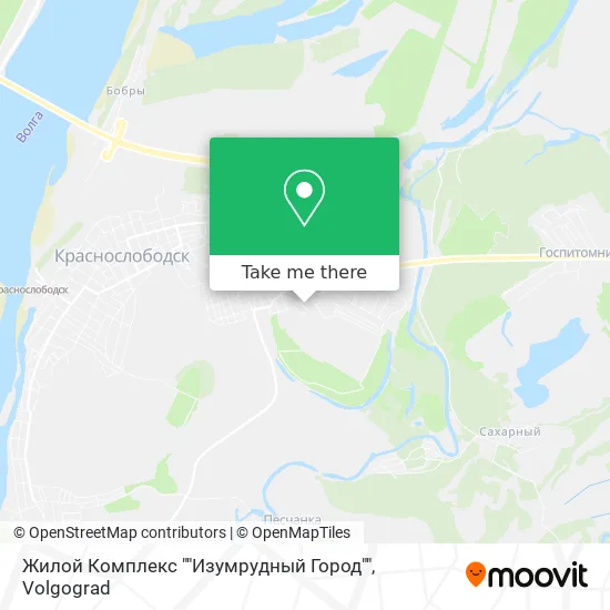 Жилой Комплекс ""Изумрудный Город"" map