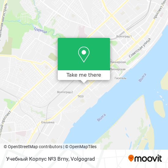 Учебный Корпус №3 Вгпу map