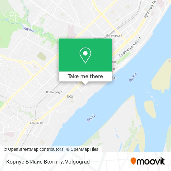Корпус Б Иаис Волггту map