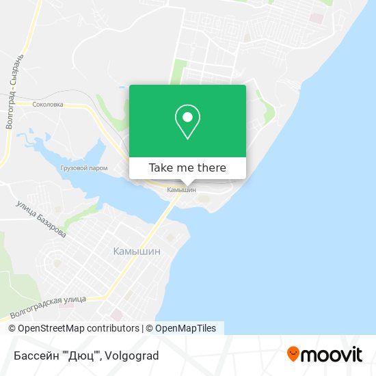 Бассейн ""Дюц"" map