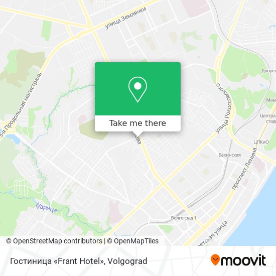 Гостиница «Frant Hotel» map