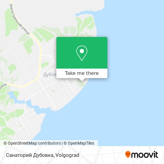 Санаторий Дубовка map