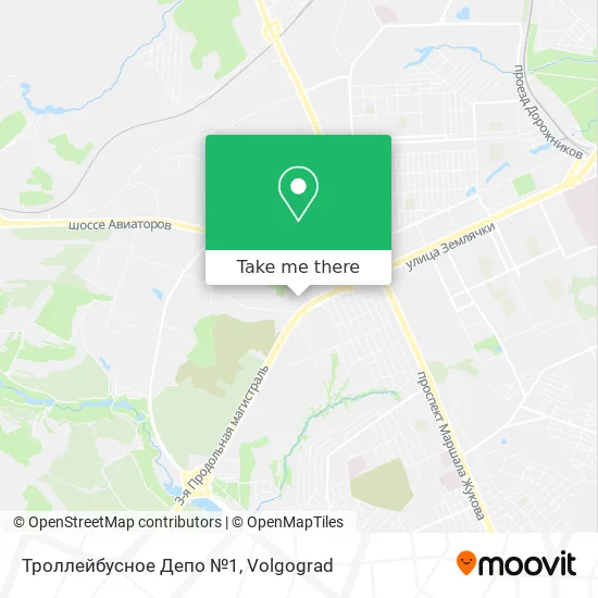 Троллейбусное Депо №1 map