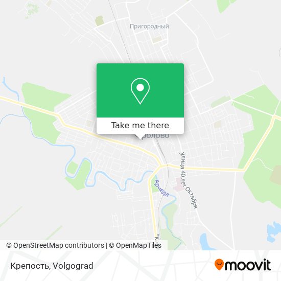 Крепость map