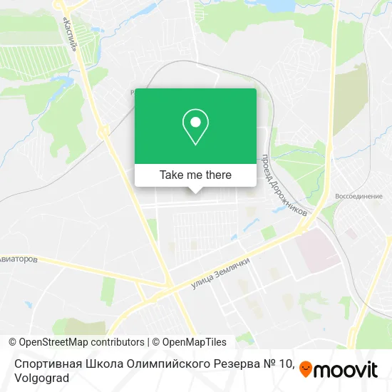 Спортивная Школа Олимпийского Резерва № 10 map