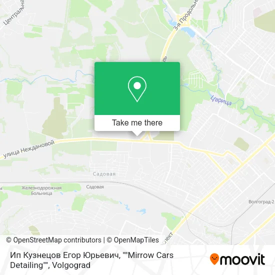 Ип Кузнецов Егор Юрьевич, ""Mirrow Cars Detailing"" map