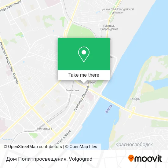 Дом Политпросвещения map