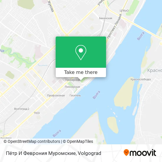 Пётр И Феврония Муромские map