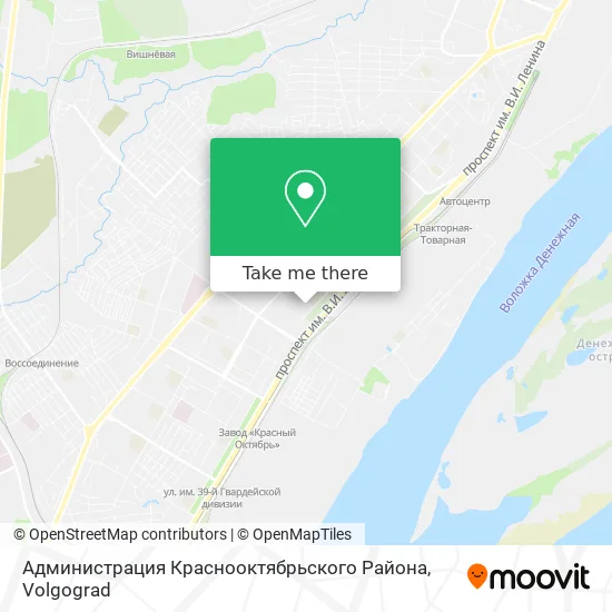 Администрация Краснооктябрьского Района map