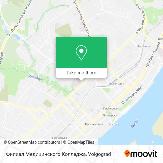 Филиал Медицинского Колледжа map