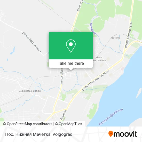 Пос. Нижняя Мечётка map