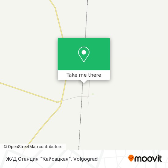 Ж/Д Станция ""Кайсацкая"" map