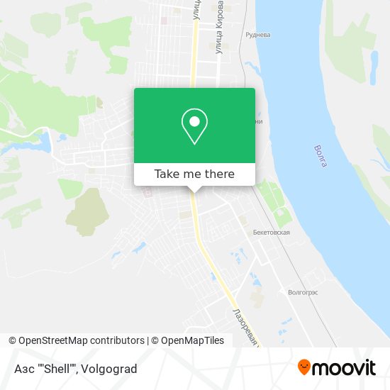 Азс ""Shell"" map