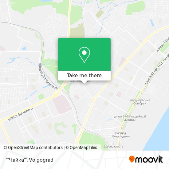 ""Чайка"" map