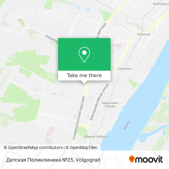 Детская Поликлиника №25 map