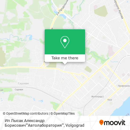 Ип Лысак Александр Борисович""Автолаборатория"" map