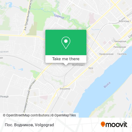 Пос. Водников map