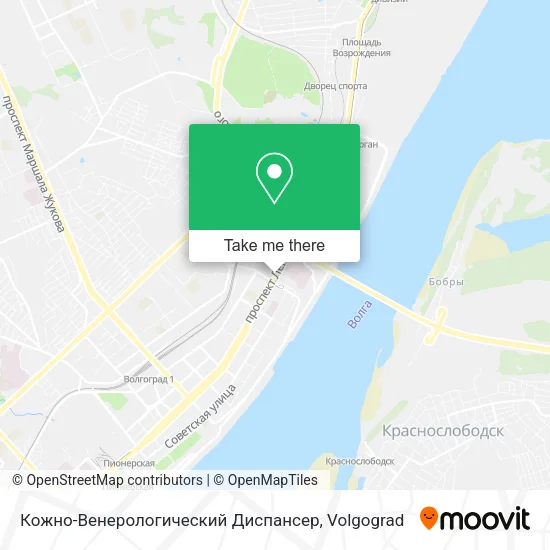 Кожно-Венерологический Диспансер map