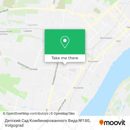 Детский Сад Комбинированного Вида №180 map