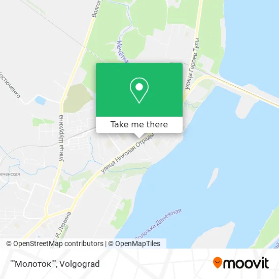 ""Молоток"" map