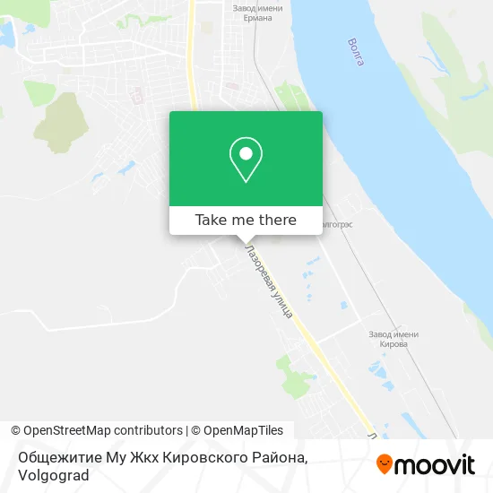 Общежитие Му Жкх Кировского Района map