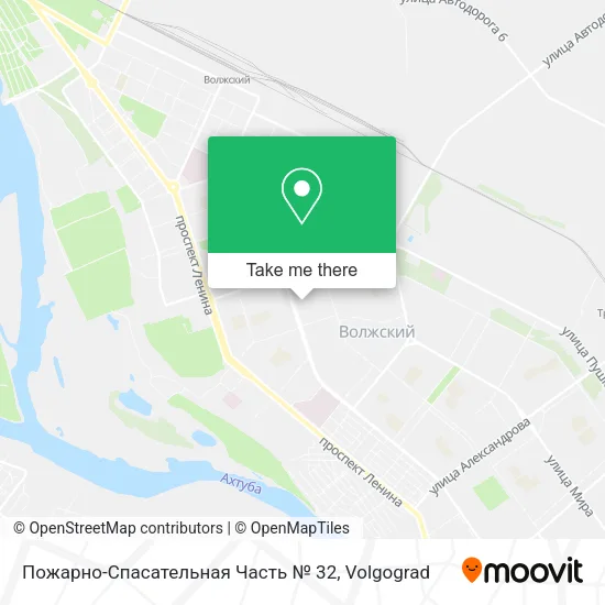 Пожарно-Спасательная Часть № 32 map