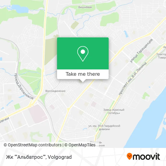 Жк ""Альбатрос"" map