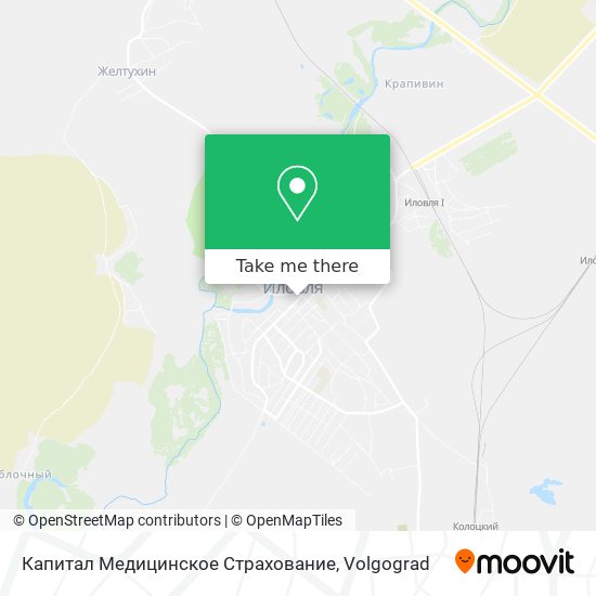 Капитал Медицинское Страхование map