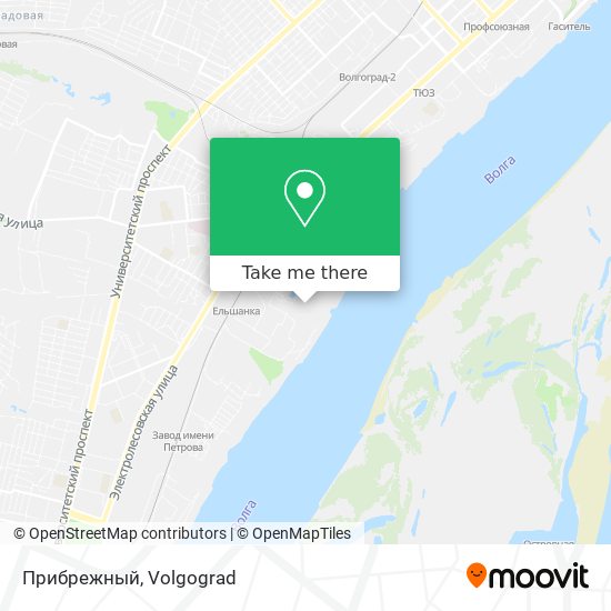Прибрежный map