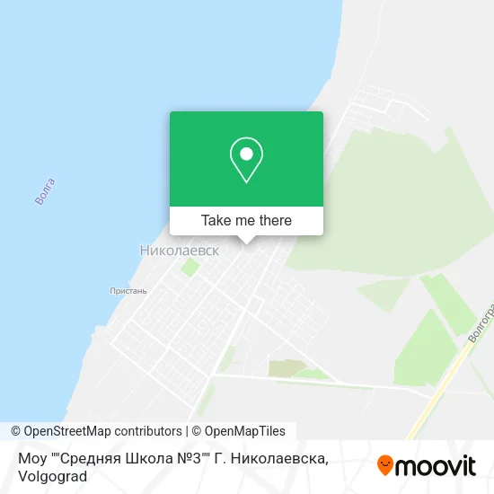 Моу ""Средняя Школа №3"" Г. Николаевска map