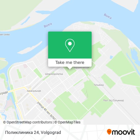 Поликлиника 24 map