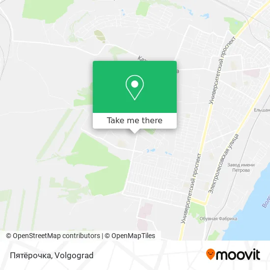 Пятёрочка map