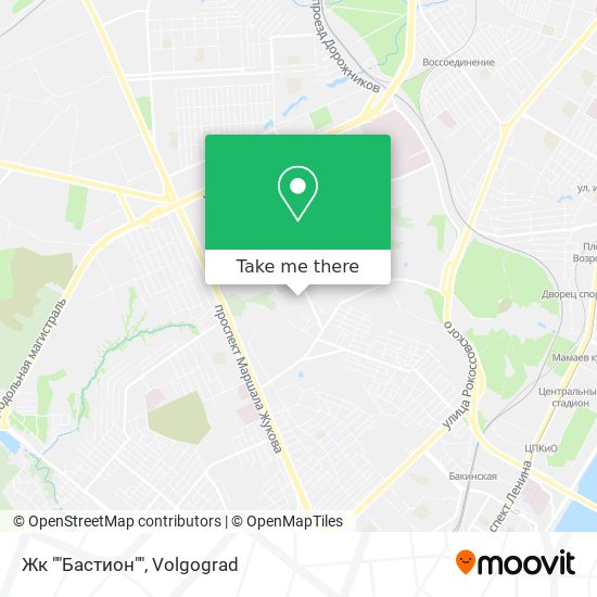 Жк ""Бастион"" map
