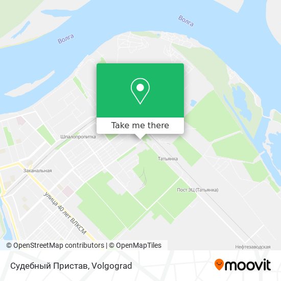 Судебный Пристав map