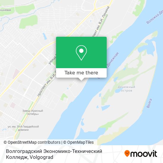 Волгоградский Экономико-Технический Колледж map