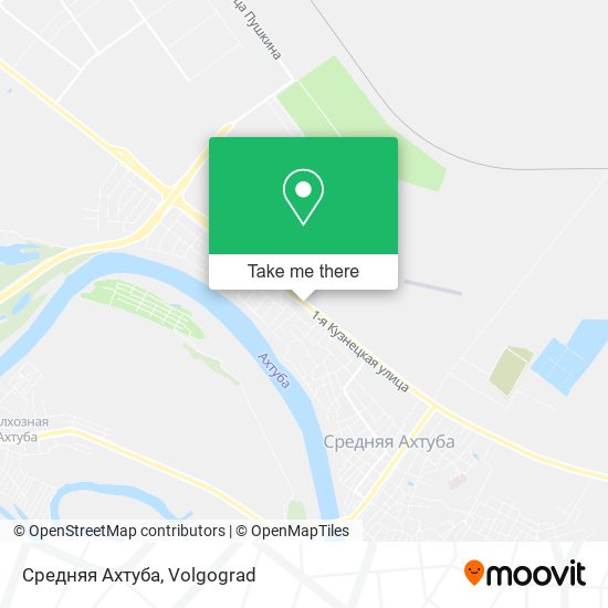 Средняя Ахтуба map