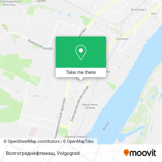 Волгограднефтемаш map