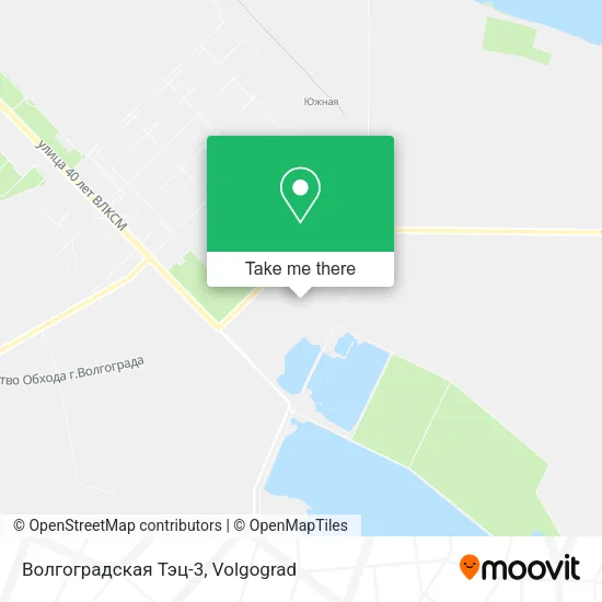 Волгоградская Тэц-3 map