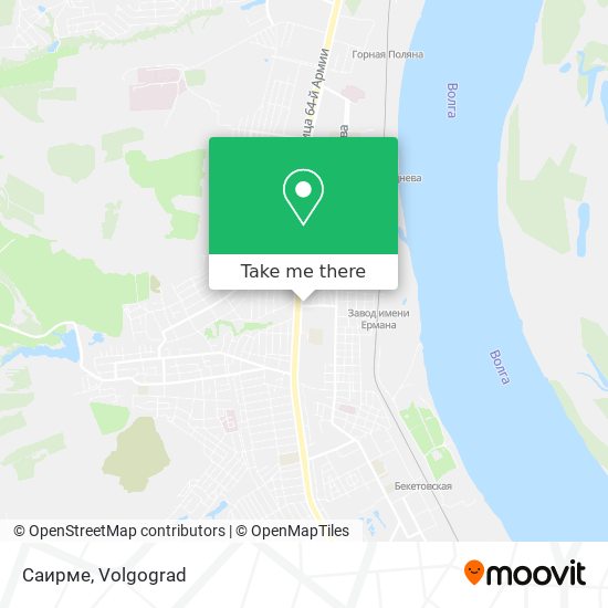 Саирме map