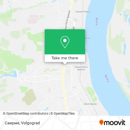 Саирме map
