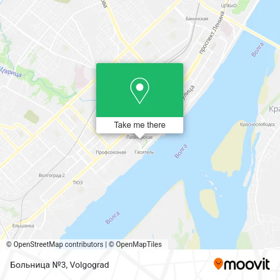 Больница №3 map